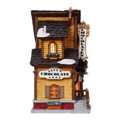 Lemax Lucy's Chocolate Shop Led - 45052 -Lemax 0004013 lucys chocolate shop led 45052