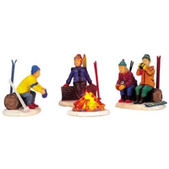 Lemax Skiers' Camp Fire - 04468