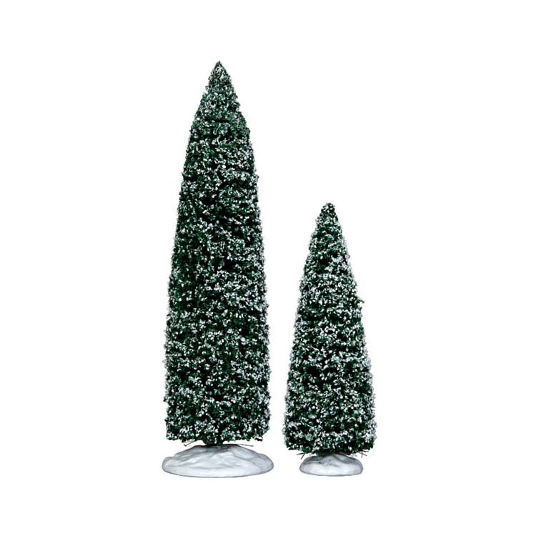 Lemax Snowy Juniper Tree Alberelli Innevati (2 Pezzi) 34664 - Grande E Medio 3 Lemax Snowy Juniper Tree Alberelli Innevati (2 Pezzi) 34664 - Grande E Medio