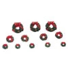Lemax Wreaths With Red Bow - 34957 2 Lemax Wreaths With Red Bow - 34957 -Lemax 0013336 wreaths with red bow 34957