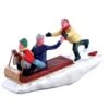 Lemax Toboggan Trouble - 42248 -Lemax 0013351 toboggan trouble 42248