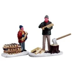 Lemax Stacking Firewood - 52323