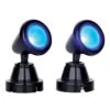 Lemax Round Spot Light, Blue - 54945 1 Lemax Round Spot Light, Blue - 54945 -Lemax 0013476 round spot light blue 54945