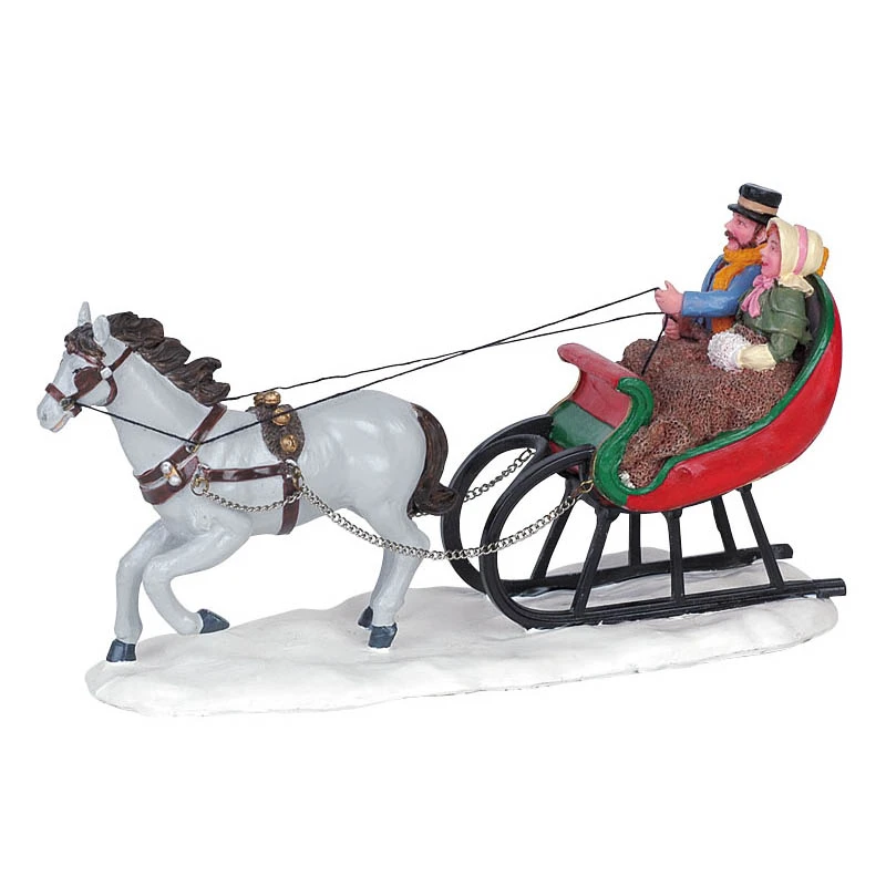 Lemax Sleigh Ride - 63571 3 Lemax Sleigh Ride - 63571