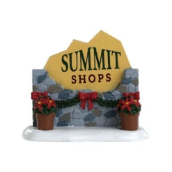 Lemax Summit Sign - 84364