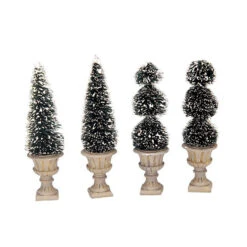 Lemax Cone-Shaped & Sculpted Topiaries - 34965