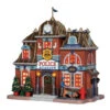 Lemax Rolling Hills Police Station Led - 55018 -Lemax 0023758 rolling hills police station led 55018