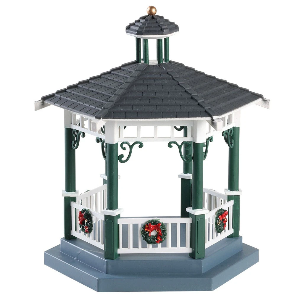 Lemax Victorian Park Gazebo - 83369 5 Lemax Victorian Park Gazebo - 83369 - immagine 3