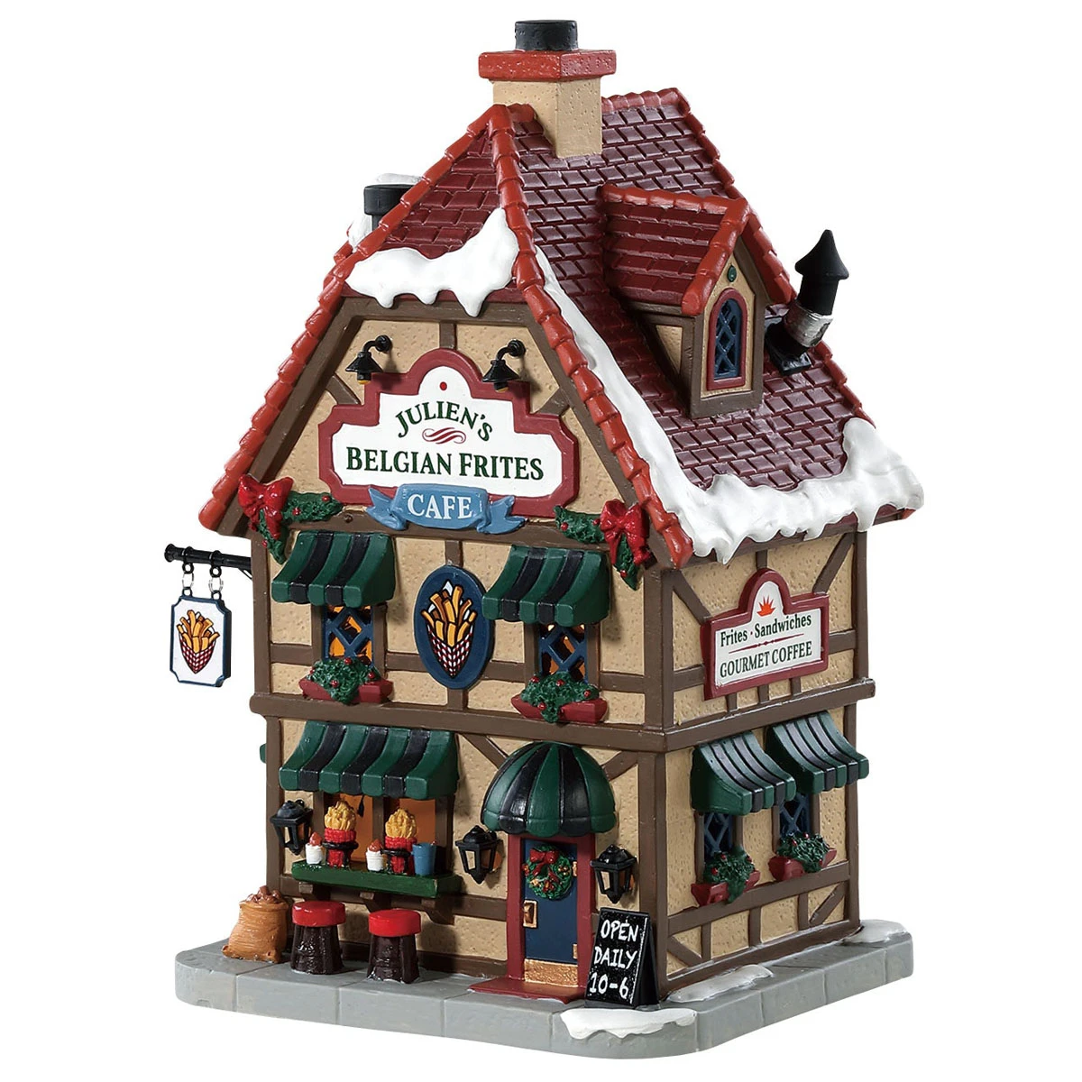 Lemax Julien's Belgian Frites Café Led - 85371 3 Lemax Julien's Belgian Frites Café Led - 85371