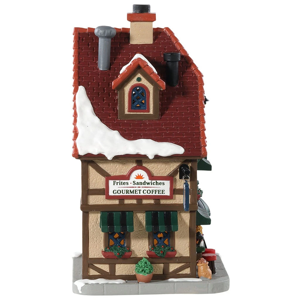 Lemax Julien's Belgian Frites Café Led - 85371 5 Lemax Julien's Belgian Frites Café Led - 85371 - immagine 3