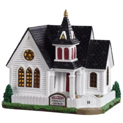 Lemax Hillcrest Community Church Led - 95487