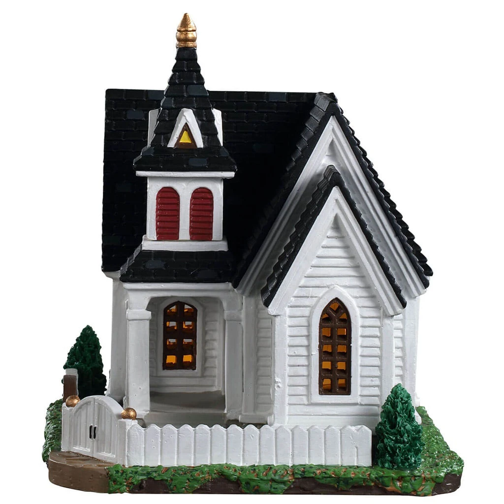 Lemax Hillcrest Community Church Led - 95487 4 Lemax Hillcrest Community Church Led - 95487 - immagine 2