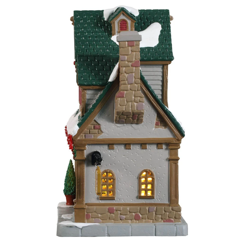 Lemax The Secret Santa Christmas Shoppe Led - 95512 4 Lemax The Secret Santa Christmas Shoppe Led - 95512 - immagine 2