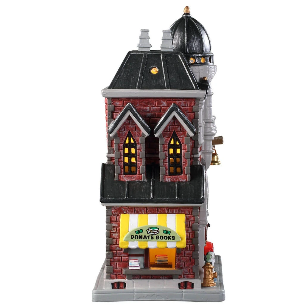 Lemax Caddington Fire Brigade Led - 95520 5 Lemax Caddington Fire Brigade Led - 95520 - immagine 3