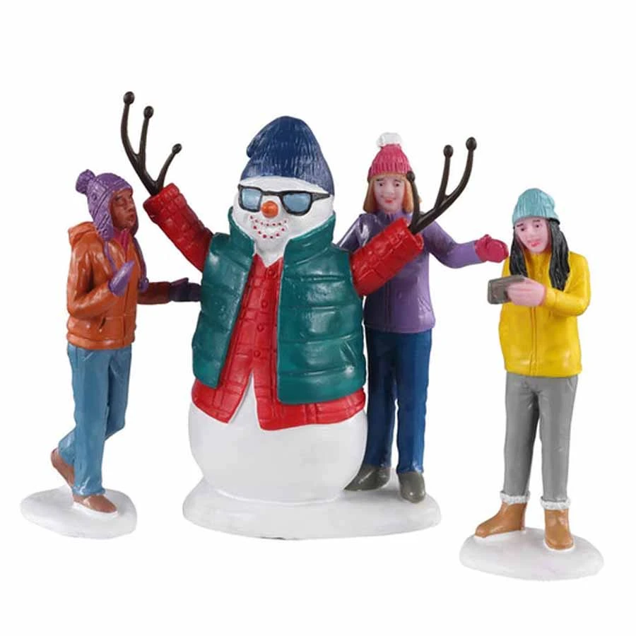Lemax Snowman Selfie - 02940 3 Lemax Snowman Selfie - 02940