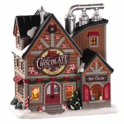 Lemax For The Love Of Chocolate Shop Led - 05621