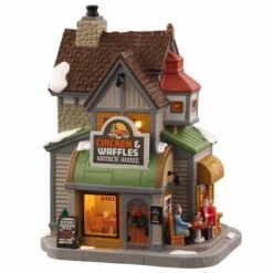 Lemax Chicken & Waffles Brunch House Led - 05688