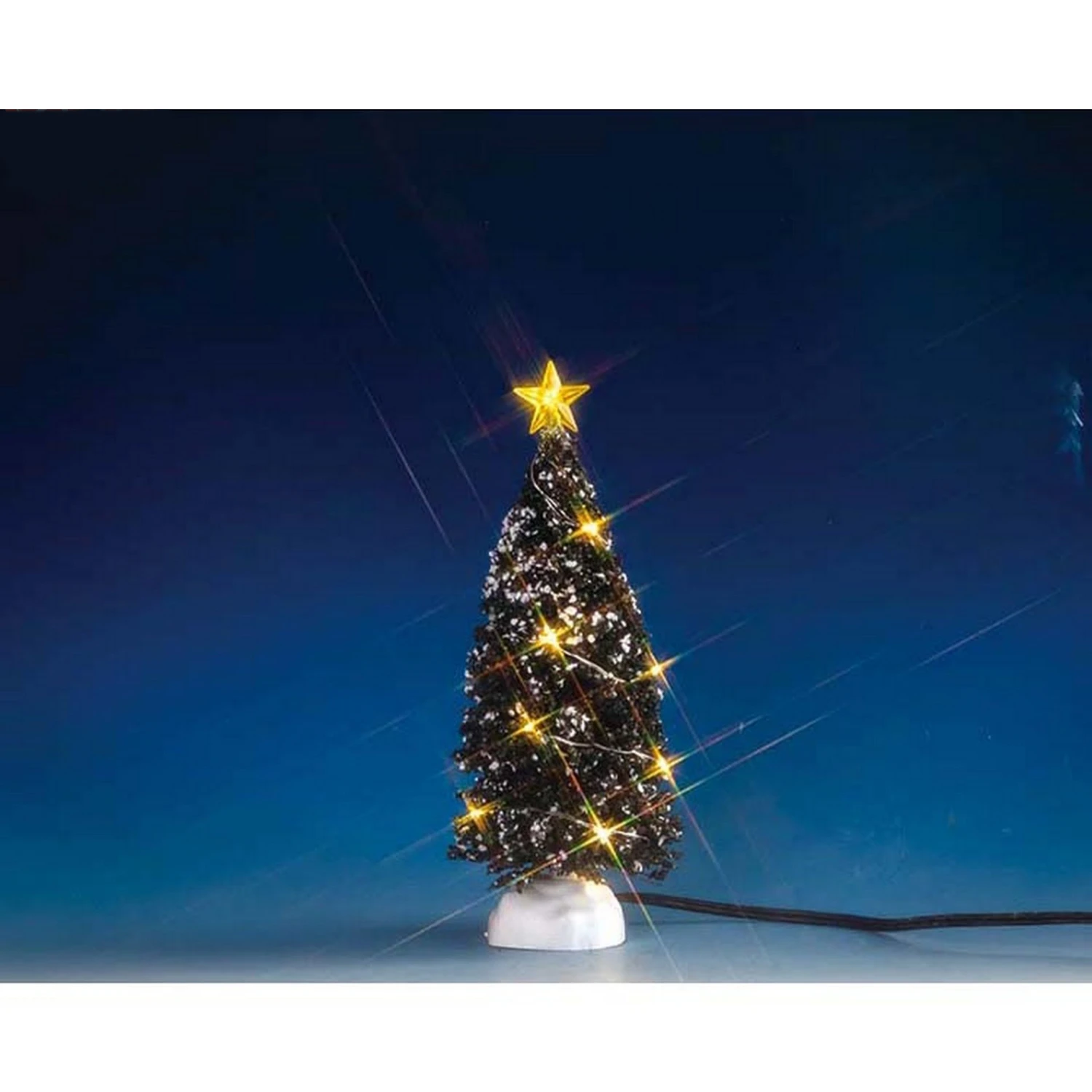 Lemax Evergreen Tree With 12 Clear Light - 74267 3 Lemax Evergreen Tree With 12 Clear Light - 74267