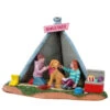 Lemax Girls Backyard Camping - 13555 -Lemax 0051589 girls backyard camping 13555