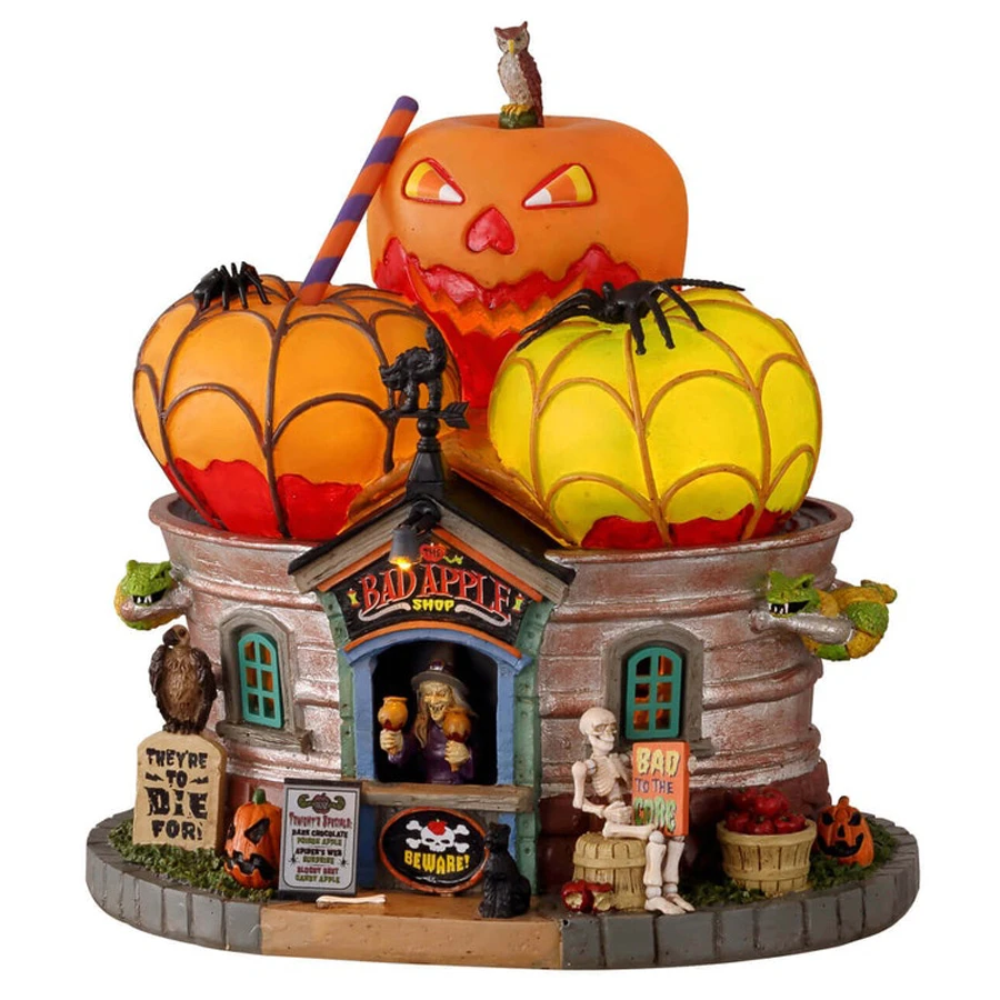 Lemax The Bad Apple Shop - 15728 3 Lemax The Bad Apple Shop - 15728