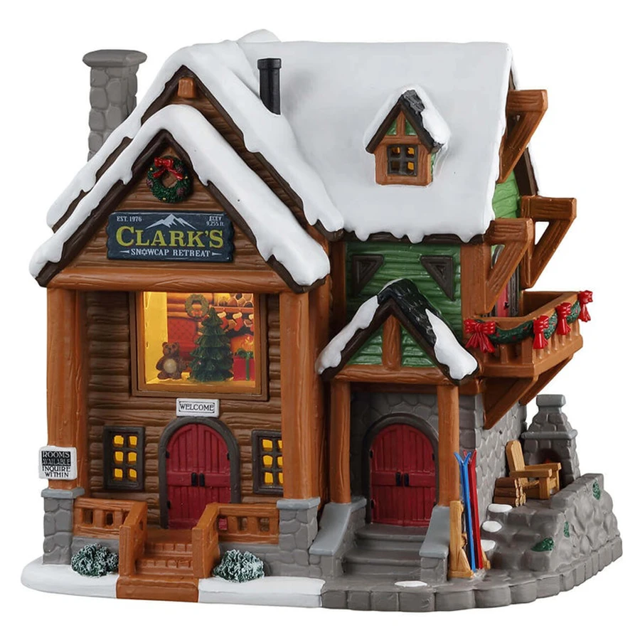 Lemax Clark's Snowcap Retreat - 15747 3 Lemax Clark's Snowcap Retreat - 15747