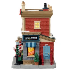 Lemax East Village Barber Shop - 15771 -Lemax 0051697 east village barber shop 15771