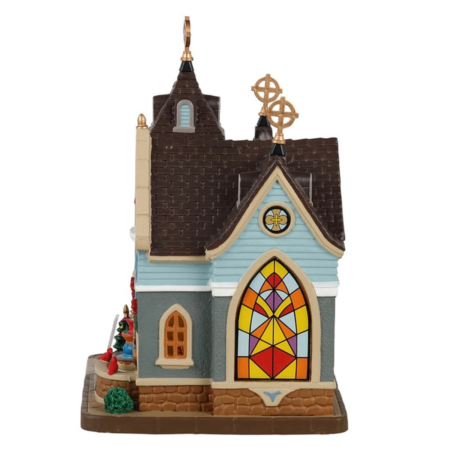 Lemax Chapel Of Everlasting Life - 15776 5 Lemax Chapel Of Everlasting Life - 15776 - immagine 3