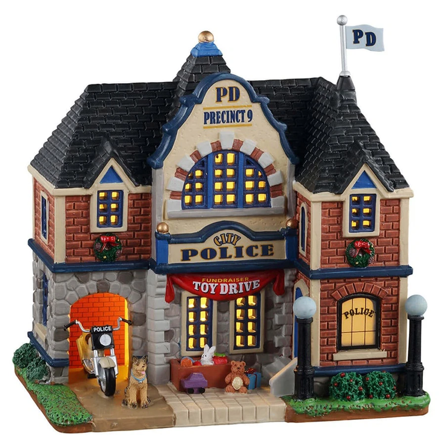 Lemax City Police Station - 15777 3 Lemax City Police Station - 15777