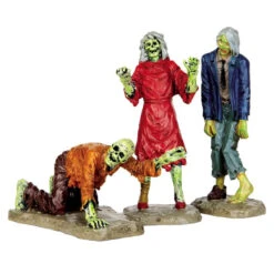 Lemax Walking Zombies, Set Di 3 - 42219