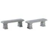Lemax Plaza Bench - 74236 1 Lemax Plaza Bench - 74236 -Lemax 0070659 plaza bench 74236