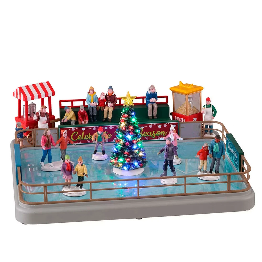 Lemax Outdoor Skating Rink - 14871 3 Lemax Outdoor Skating Rink - 14871