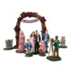 Lemax Zombie Wedding Party, Set Of 9 - 23587 -Lemax 0086708 zombie wedding party set of 9 23587