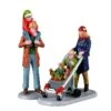 Lemax Family Holiday Shopping Spree, Set Of 2 - 22124 -Lemax 0087346 family holiday shopping spree set of 2 22124