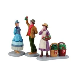 Lemax Under The Mistletoe, Set Of 3 - 22116
