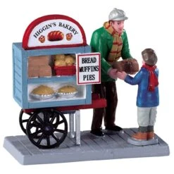 Lemax Delivery Bread Cart - 92749