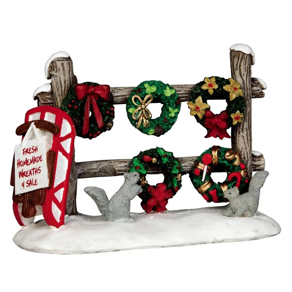 Lemax Christmas Wreaths 4 Sale - 54942 3 Lemax Christmas Wreaths 4 Sale - 54942