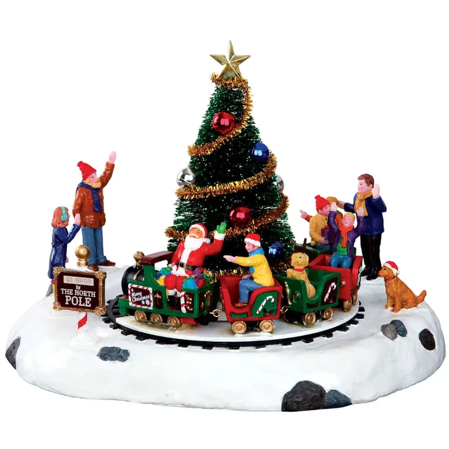 Lemax Santa's Kiddie Train - 34631 3 Lemax Santa's Kiddie Train - 34631